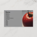 Search for fruit and vegetables business cards Fruits