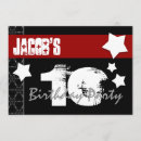 Search for for him birthday invitations Black and white
