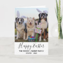Search for dog easter cards Rabbit
