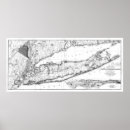 Search for long island map posters Vintage