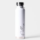 Search for simple modern water bottles Initial