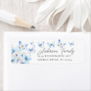 Search for butterfly return address labels Baby shower