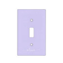 Search for purple light switch covers girly