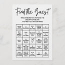 Search for bridal bingo invitations Minimalist