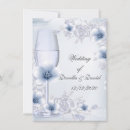 Search for blossom wedding invitations blue