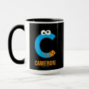 Search for cookie monster mugs Alphabet