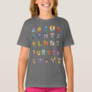 Search for alphabet tshirts character