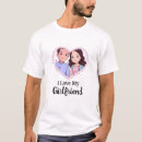 Search for i love my girlfriend tshirts Minimalist