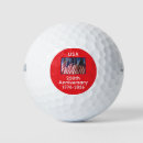 Search for happy anniversary golf balls For him