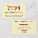 Search for daycare business cards Babysitting
