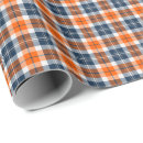 Search for orange and blue wrapping paper White