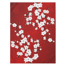 Search for red tablecloths Cherry blossom