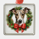 Search for greyhound dog ornaments Festive