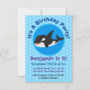 Search for orca whale party invitations Cute