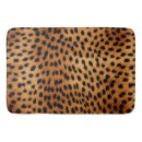 Search for cheetah print bath mats Black