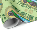 Search for farm tractor wrapping paper Happy birthday