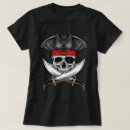 Search for pirate womens tshirts Skeleton