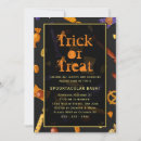 Search for trick or treat invitations Sweets