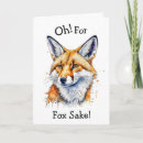 Search for fox birthday cards Watercolor
