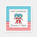 Search for dr seuss napkins Thing one thing two