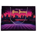 Search for retro 80s gift bags Neon