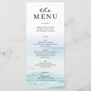 Search for beach wedding menus Blue