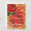 Search for 75th with diamonds birthday invitations Sparkle