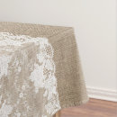 Search for burlap tablecloths Vintage