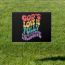Search for love jesus outdoor signs Pride