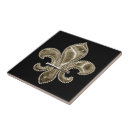 Search for fleur de lis tiles Gold