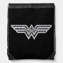 Search for backpacks Wonder woman logo