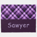 Search for purple plaid blankets Modern