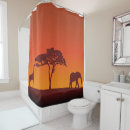 Search for african shower curtains Elephant