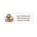 Search for goldendoodle return address labels Brown