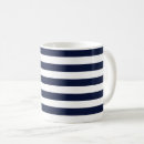 Search for white and navy blue pattern coffee mugs Nautical