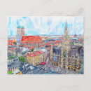 Search for munich postcards Watercolor