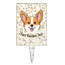 Search for dog cake toppers Corgi