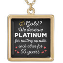 Search for 50th anniversary necklaces Couple
