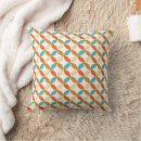 Search for turquoise and cream pillows Geometric