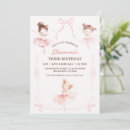 Search for ballerina birthday invitations For kids