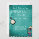 Search for alice in wonderland wedding save the dates Elegant