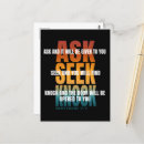 Search for church invitation postcards Faith
