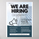 Search for hiring posters Job vacancy