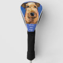Search for terrier golf head covers Airedales