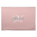 Search for pink placemats Elegant