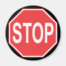 Search for stop sign magnets Red