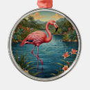 Search for flamingo ornaments Vintage