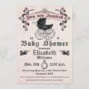 Search for punk baby shower invitations Gothic
