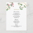 Search for floral wedding enclosure cards Chinoiserie