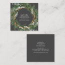 Search for wreath business cards Foliage